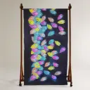 Keladi Latar Cecek ~ Fuzzy Pastel Neon Hues